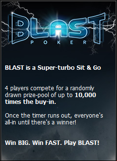 Blast Poker Graphic