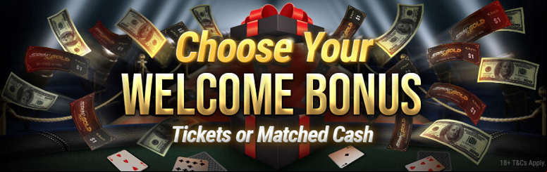 GGPoker Welcome Bonus Choice