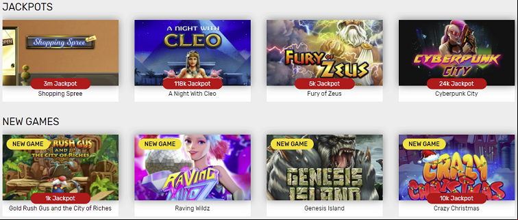 Casino Slots at Bovada