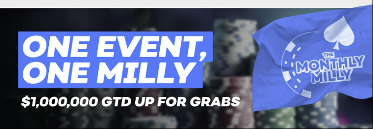 Monthly Million at Bovada Poker Room