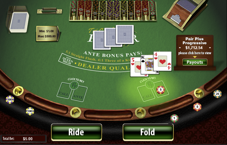 Introduction to three card poker