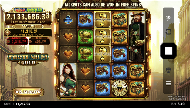 Mega Moolah Fortunium Gold