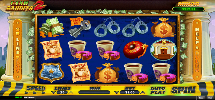 RTG Csh Bandit 2 Slot Reels