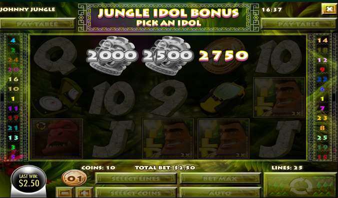 Rival Gaming Johnny Jungle Bonus 