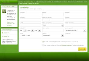 Unibet Poker registration